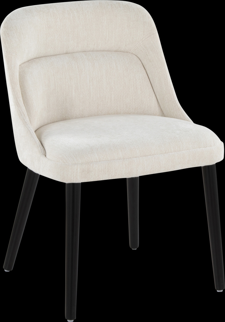 Zifra Cream Side Chair, Set of 2 - Thumbnail - Image 5