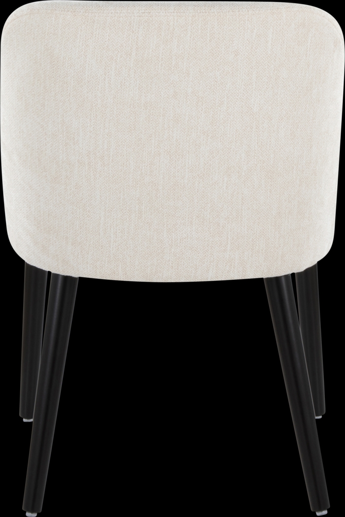 Zifra Cream Side Chair, Set of 2 - Thumbnail - Image 6