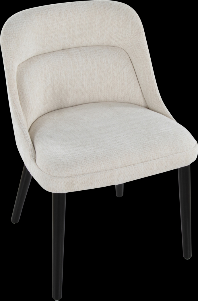 Zifra Cream Side Chair, Set of 2 - Thumbnail - Image 8