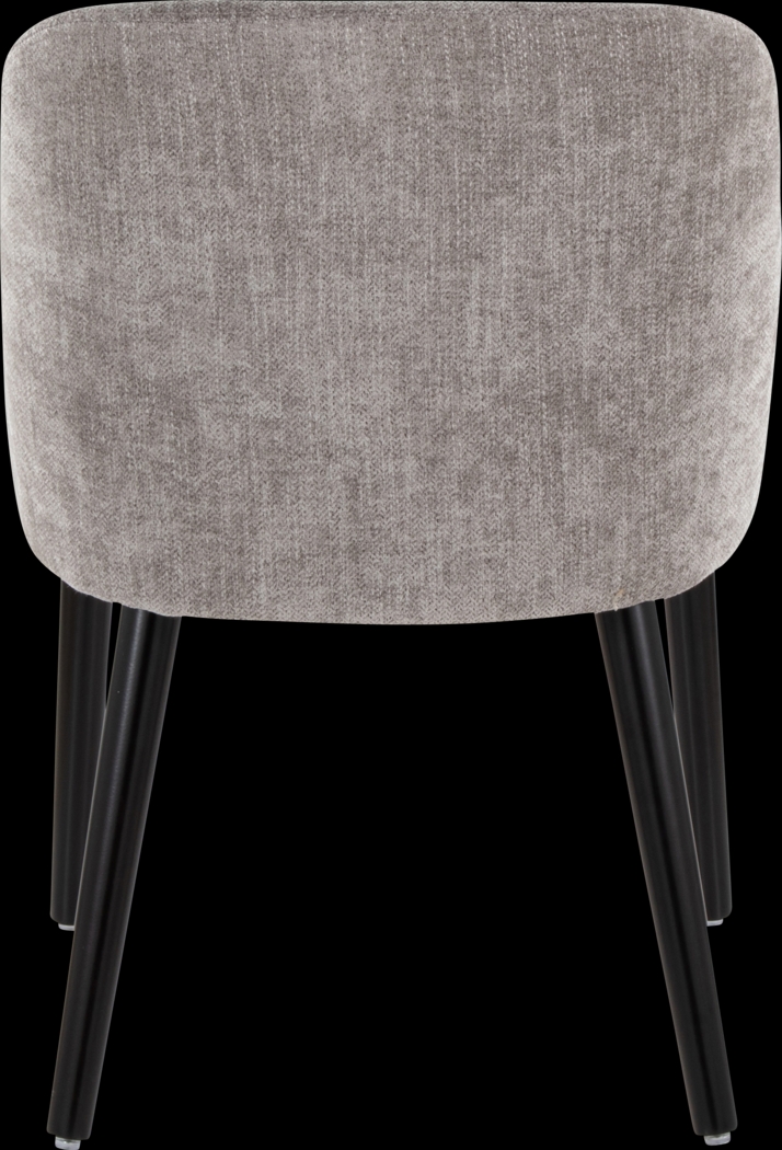 Zifra Gray Side Chair, Set of 2 - Thumbnail - Image 6