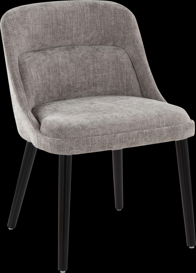 Zifra Gray Side Chair, Set of 2 - Thumbnail - Image 7
