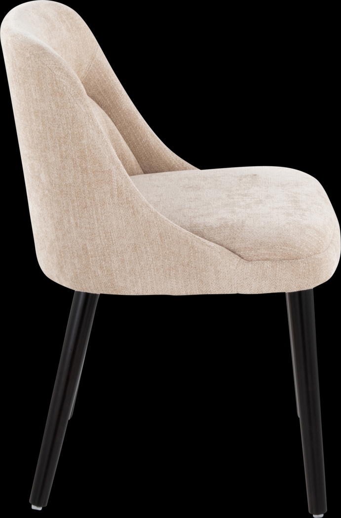 Zifra Tan Side Chair, Set of 2 - Thumbnail - Image 7