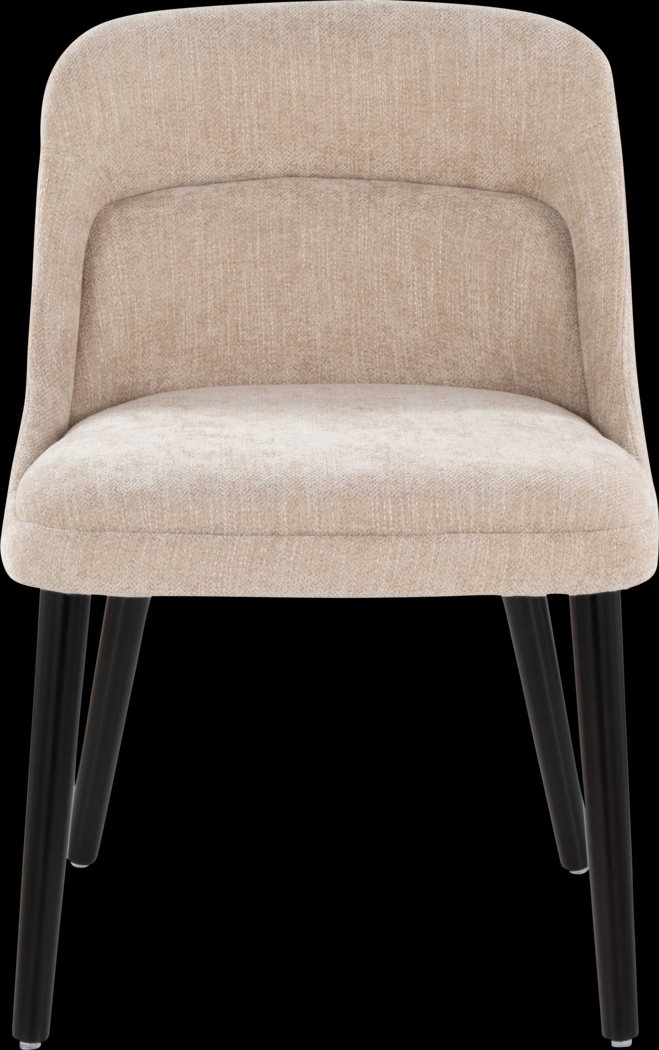 Zifra Tan Side Chair, Set of 2 - Thumbnail - Image 8