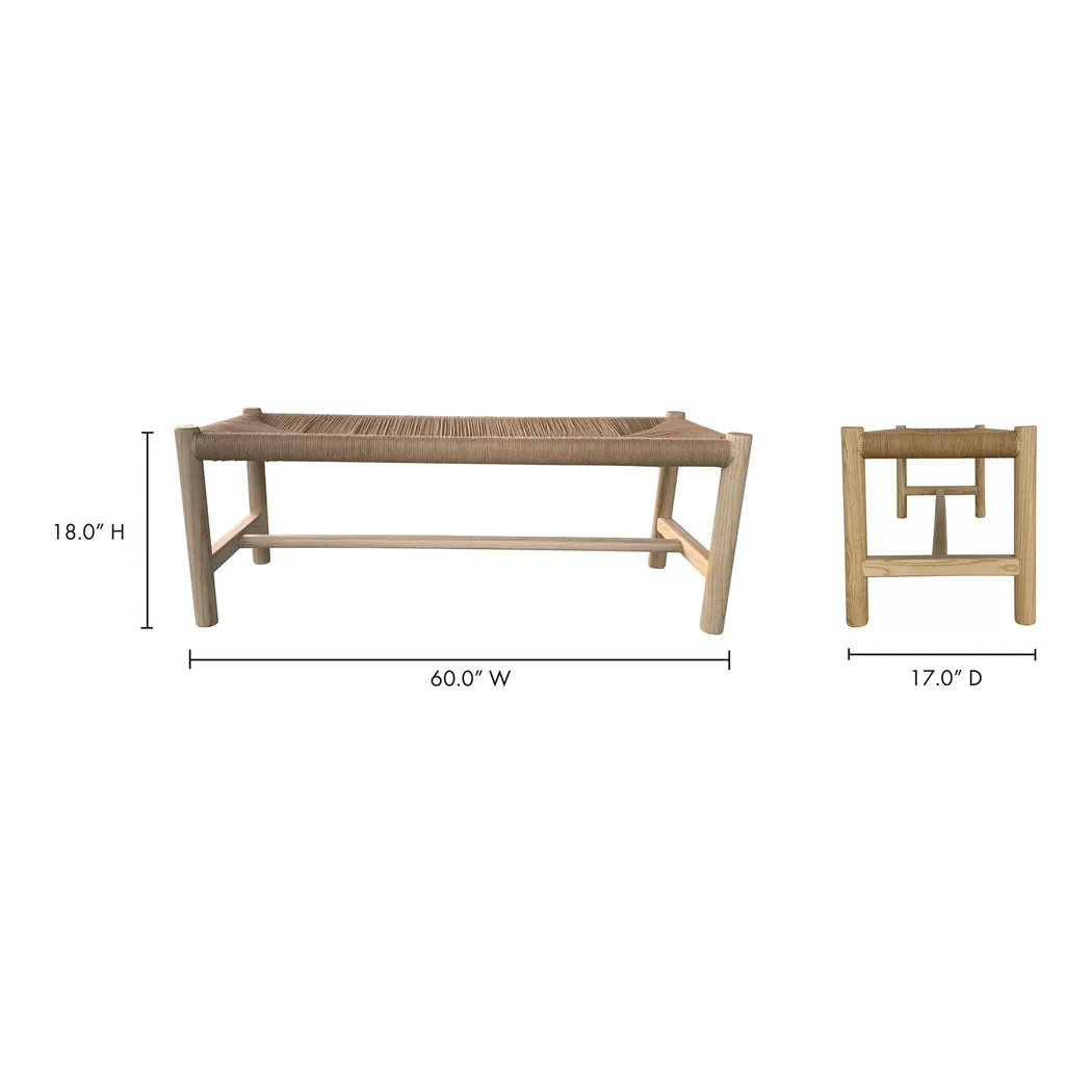 Zillas Natural Bench - Image 2