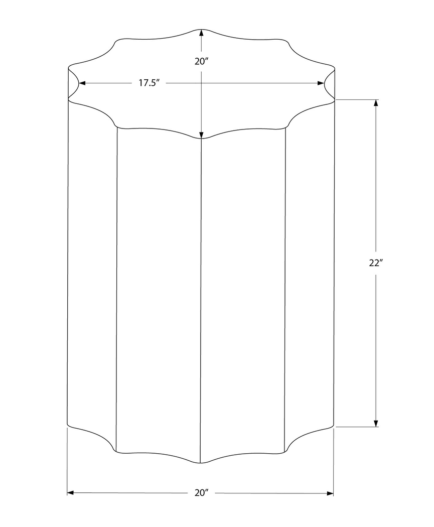 Zimmerlee Light Gold Accent Table - Thumbnail - Image 6