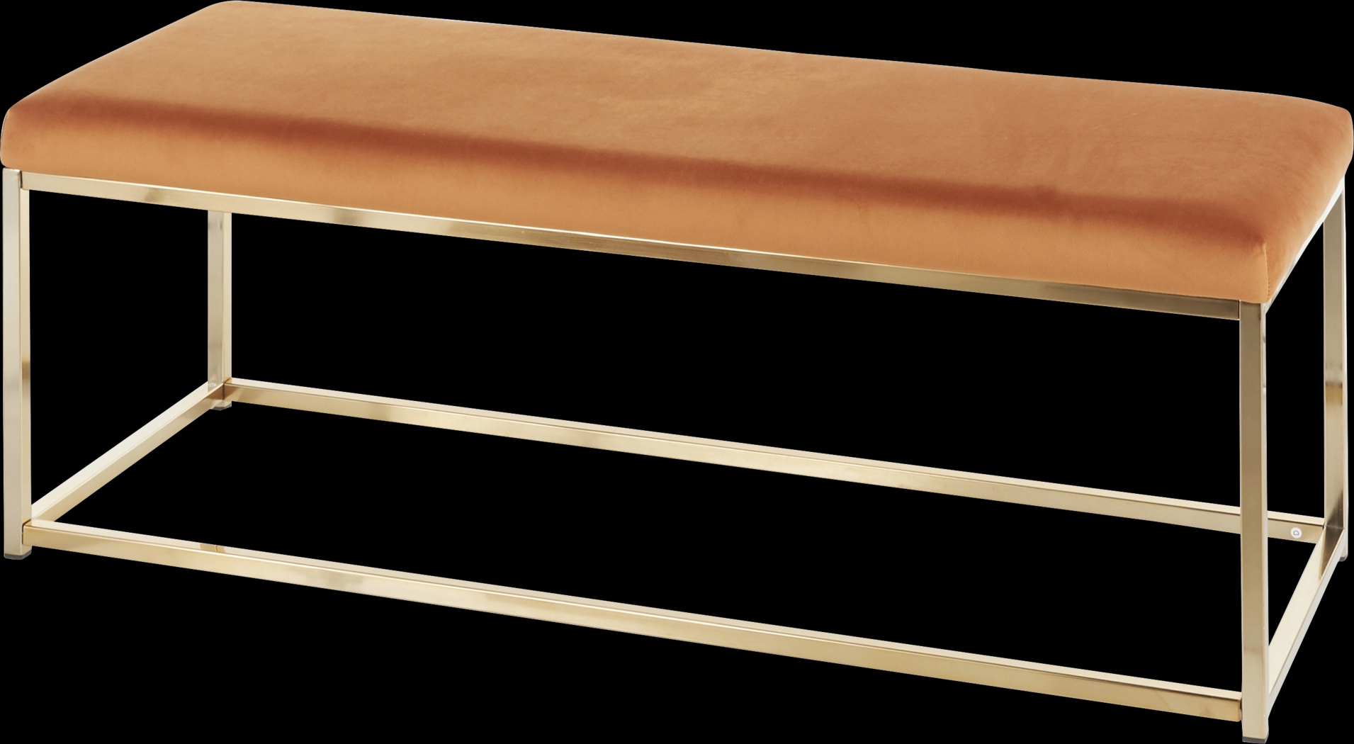 Zimpel Orange Accent Bench - Thumbnail - Image 3