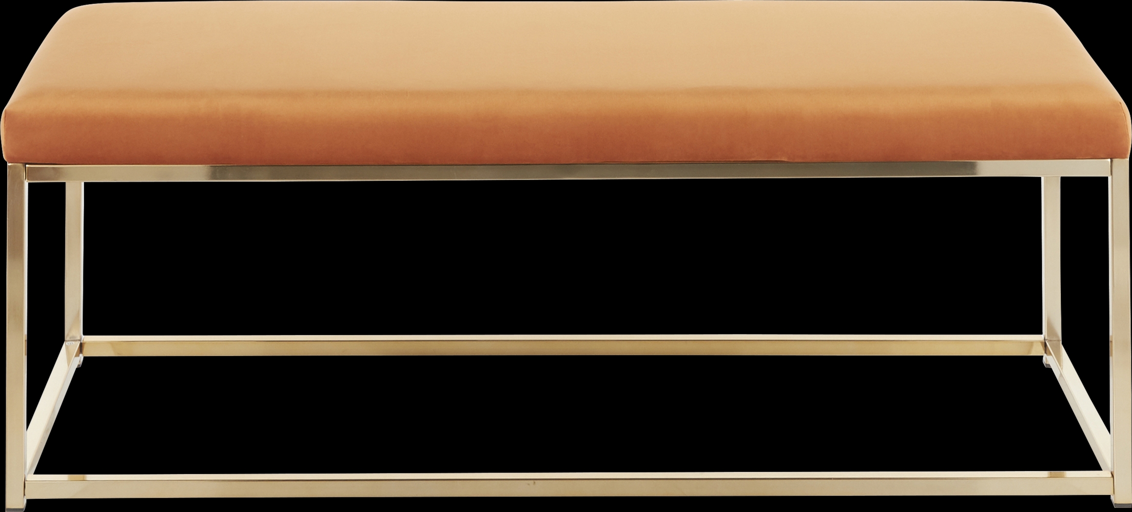 Zimpel Orange Accent Bench - Thumbnail - Image 4