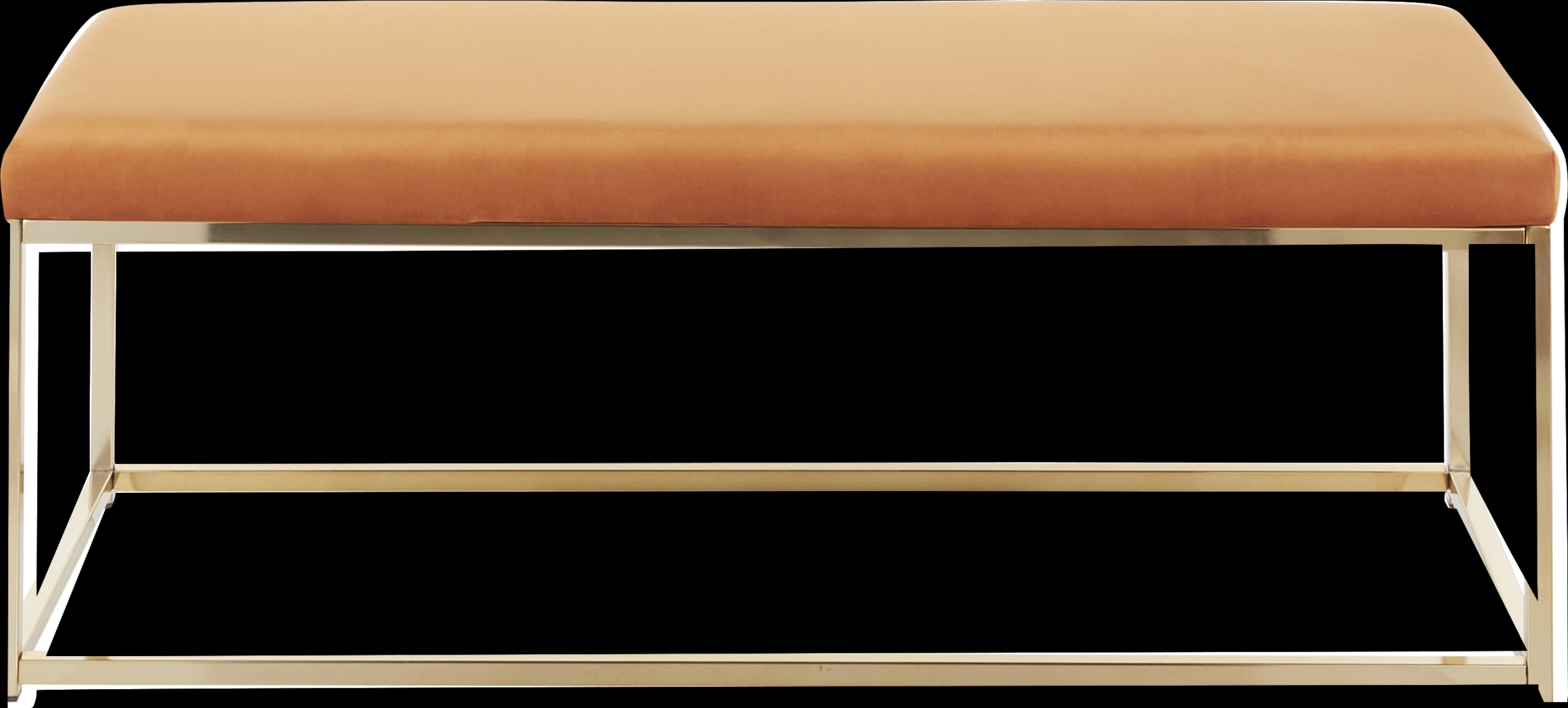 Zimpel Orange Accent Bench - Thumbnail - Image 5