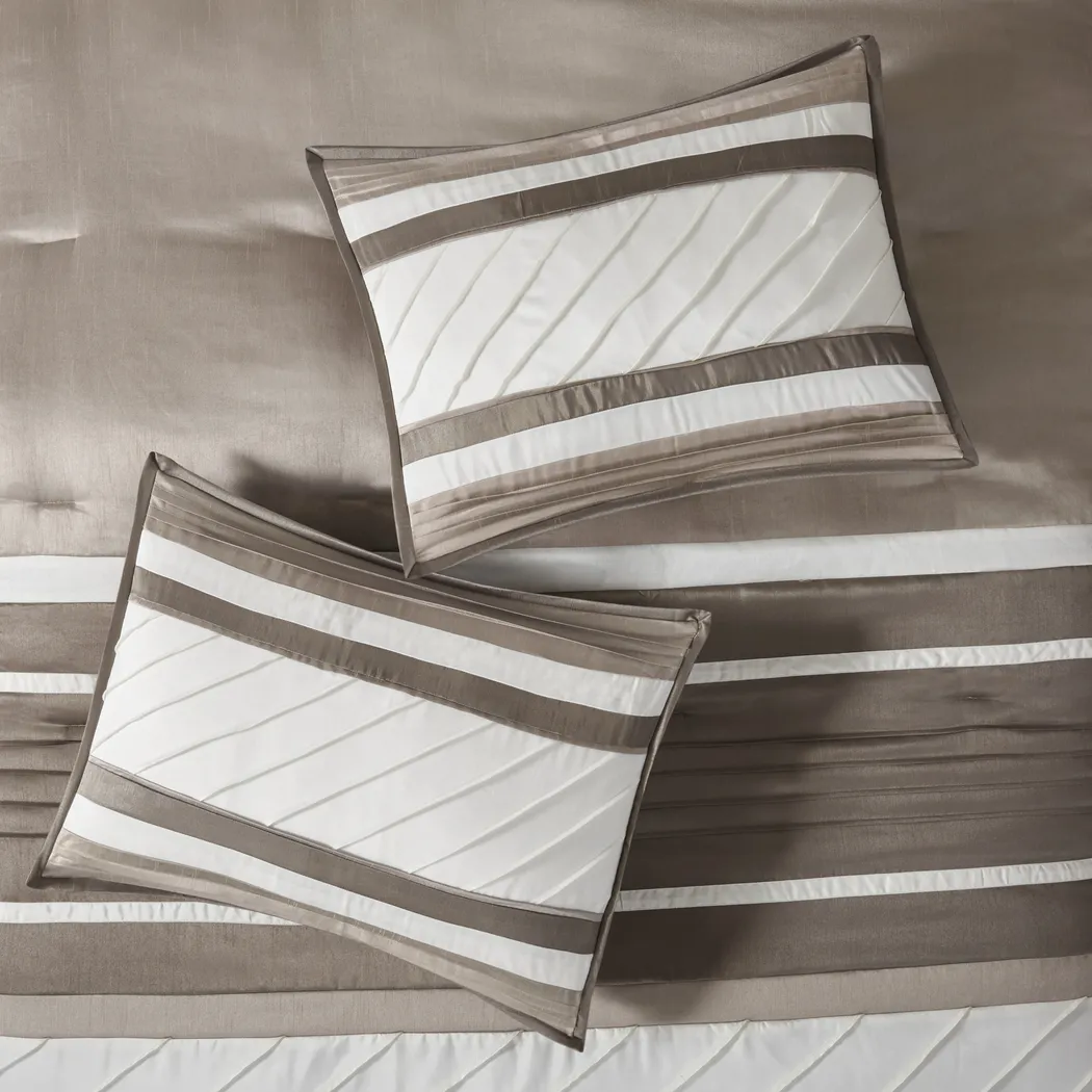 Zina Tan 7 Pc Queen Comforter Set - Thumbnail - Image 4