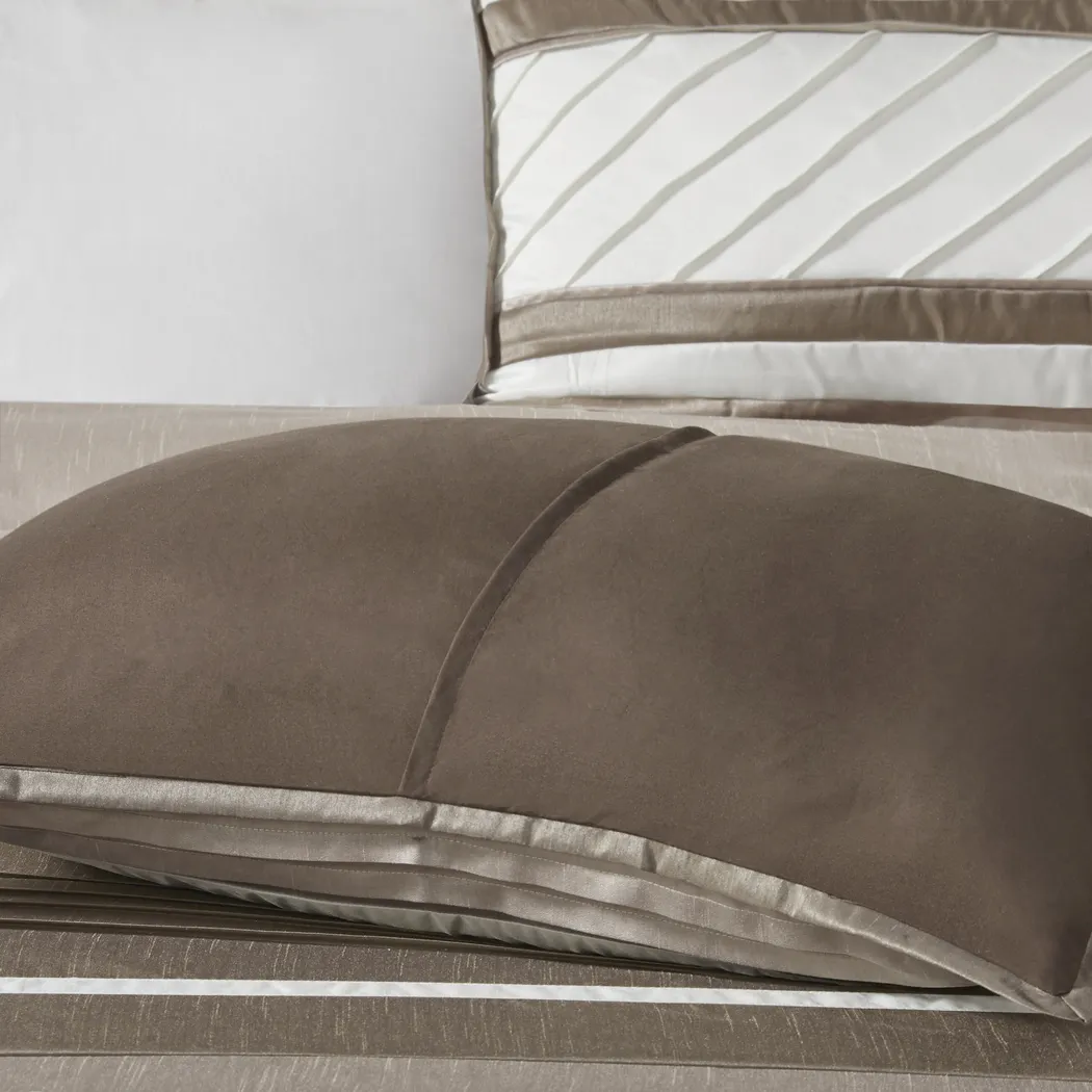 Zina Tan 7 Pc Queen Comforter Set - Thumbnail - Image 6