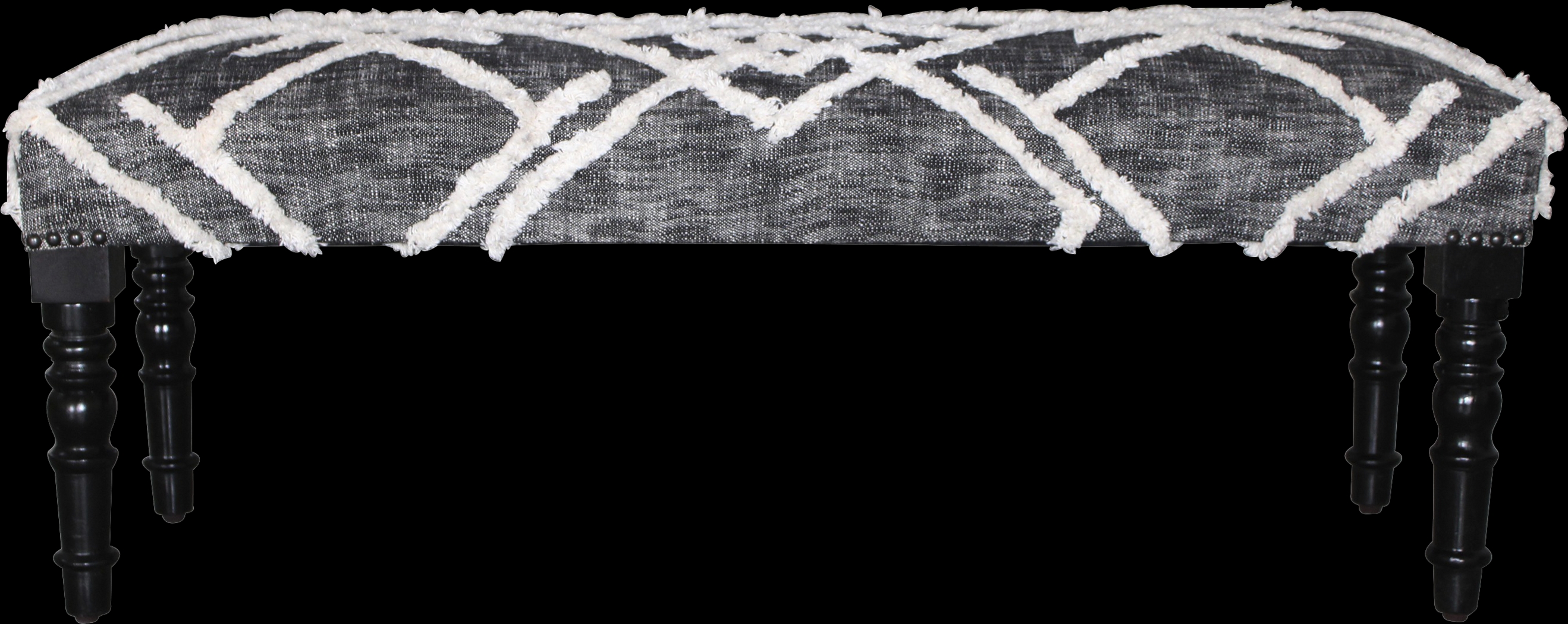 Zindan Black/Gray Bench - Thumbnail - Image 3
