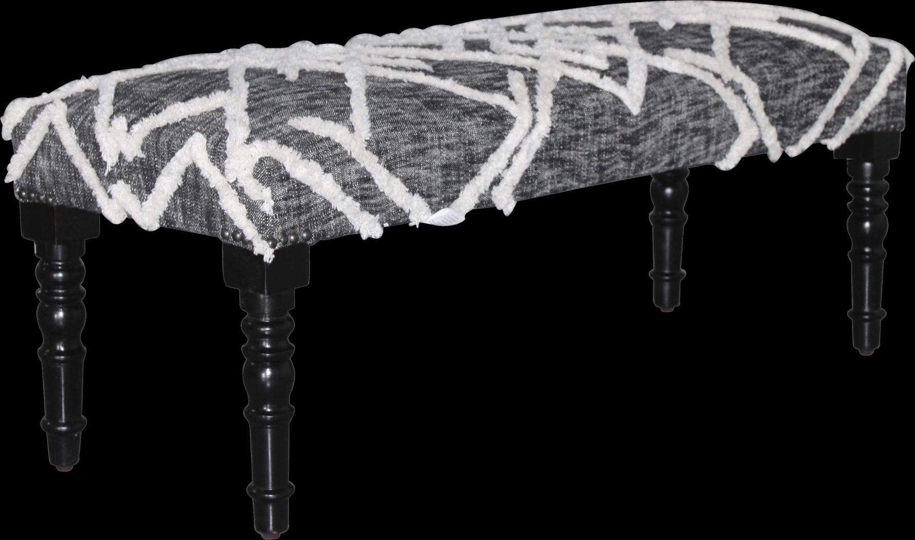 Zindan Black/Gray Bench - Thumbnail - Image 1