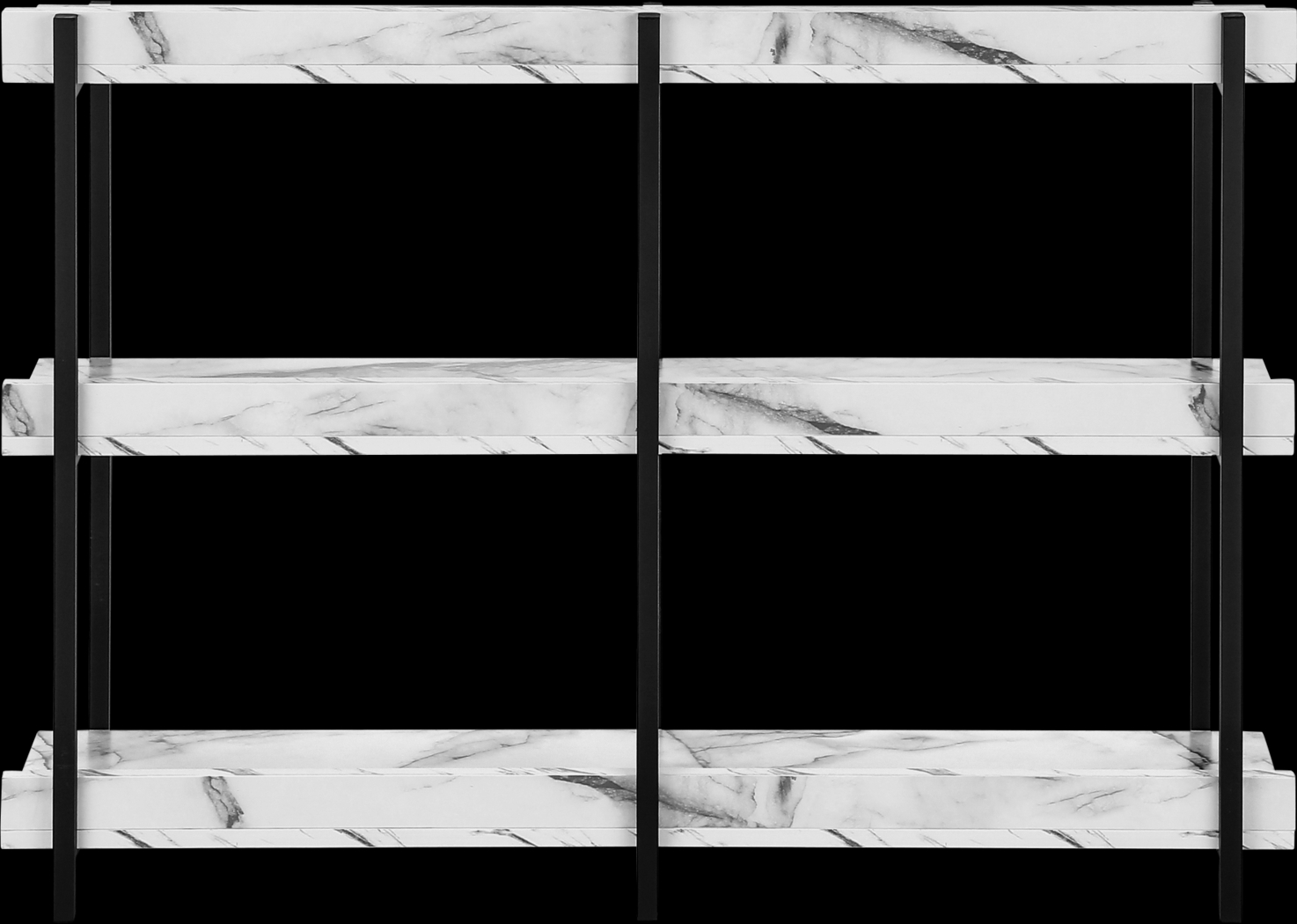 Zinke White Console Table - Thumbnail - Image 3