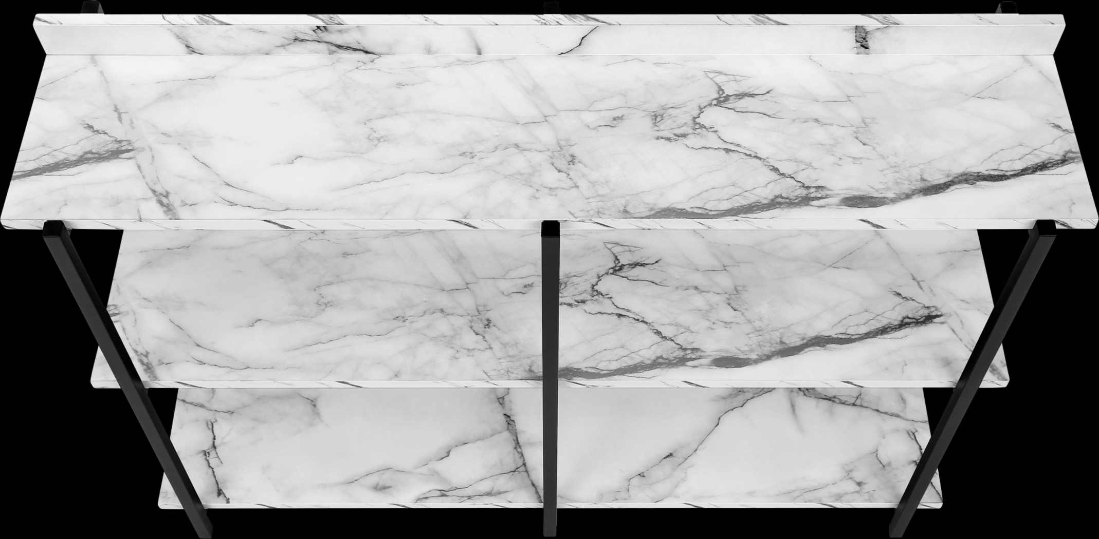 Zinke White Console Table - Thumbnail - Image 4