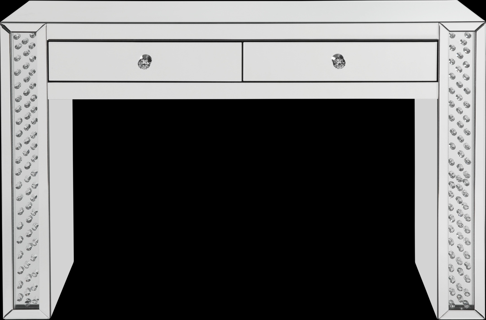Zinran Silver Desk - Thumbnail - Image 1