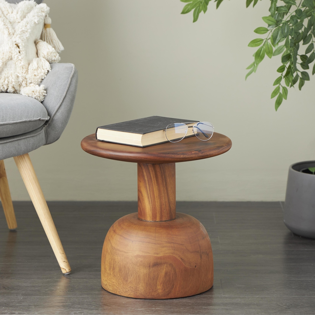 Zodre Brown Accent Table - Thumbnail - Image 2