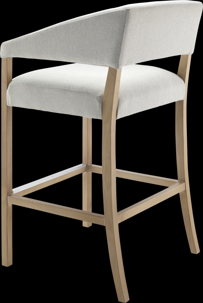 Zogne Cream Bar Stool - Thumbnail - Image 4