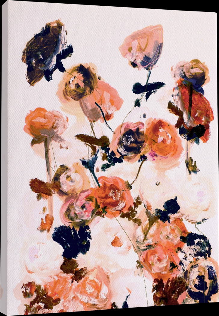 Zonley Pink Canvas Wall Art - Thumbnail - Image 1