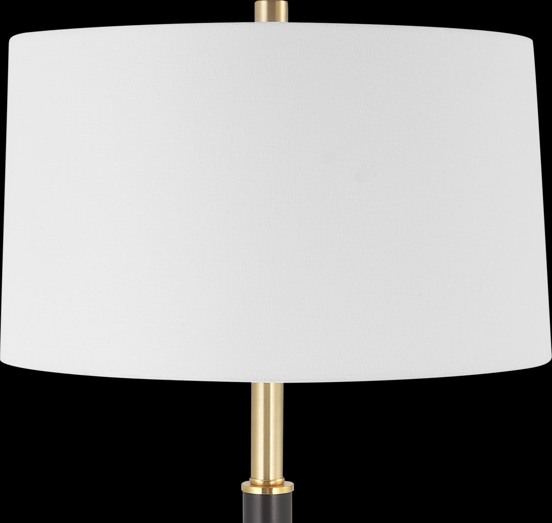 Zorro Circle Black Floor Lamp - Thumbnail - Image 4