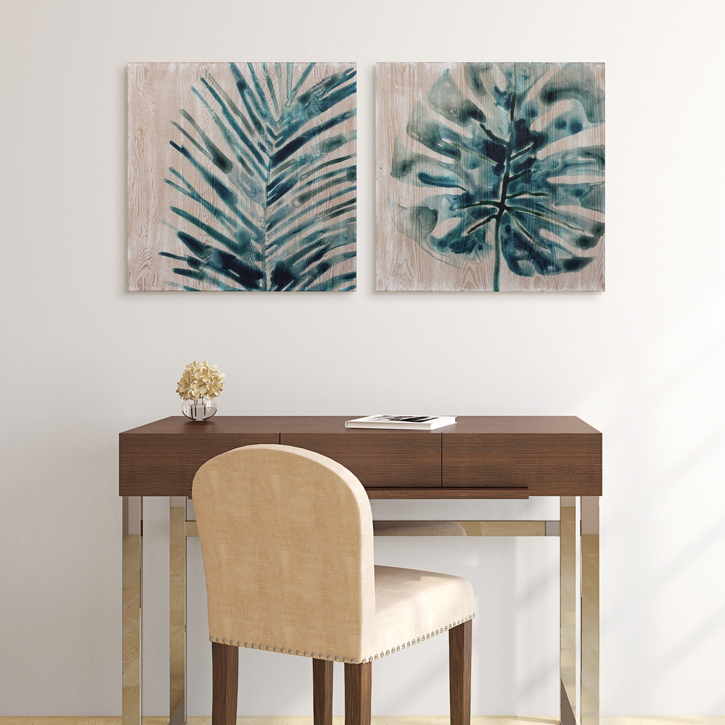 Zozobra Blue Artwork, Set of 2 - Thumbnail - Image 2