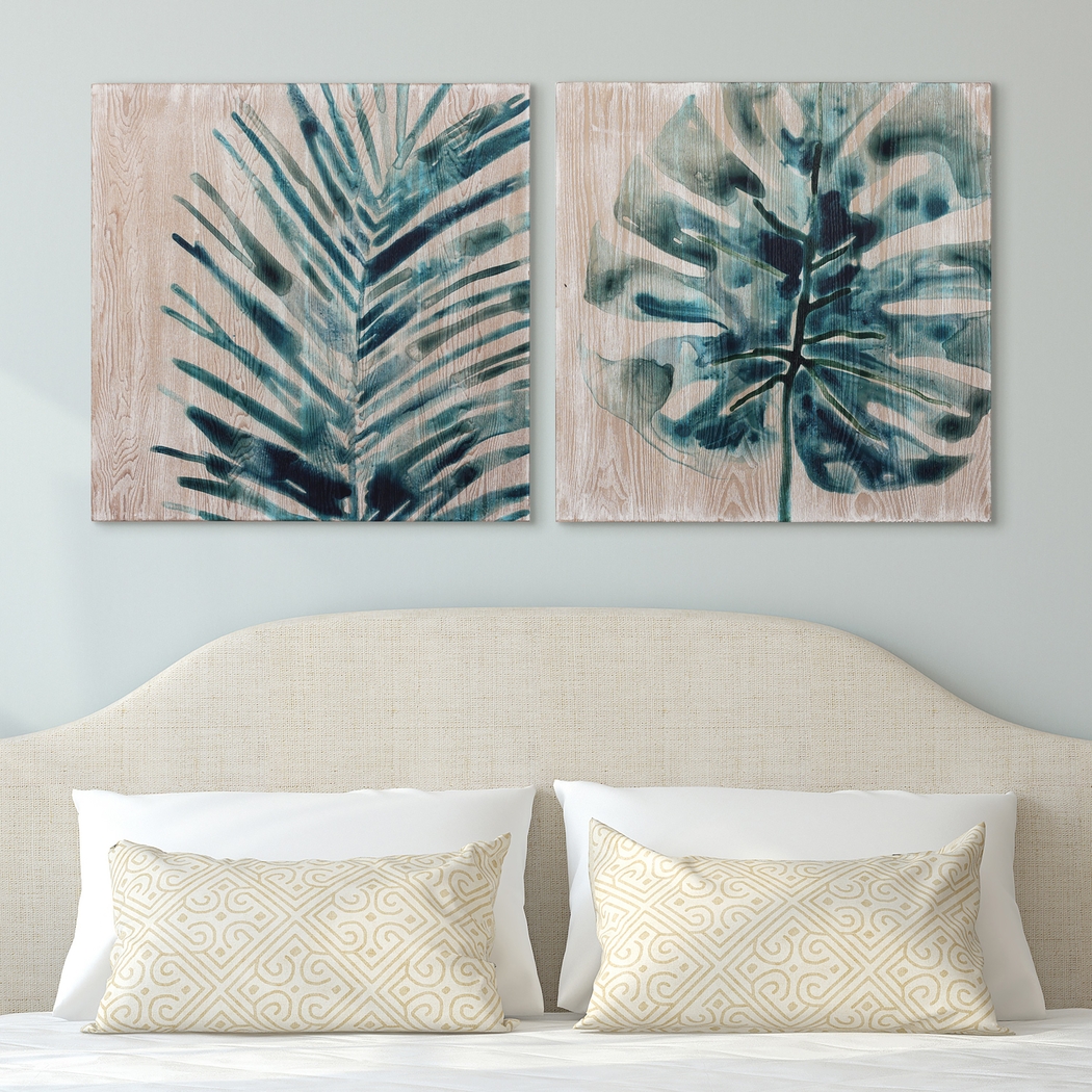 Zozobra Blue Artwork, Set of 2 - Thumbnail - Image 3