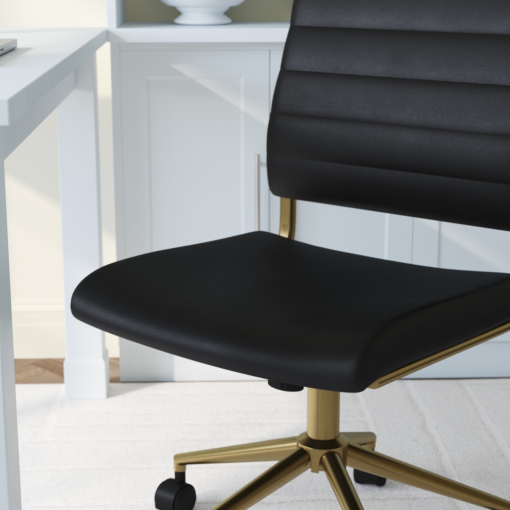 Zubicek Black Office Chair - Thumbnail - Image 5