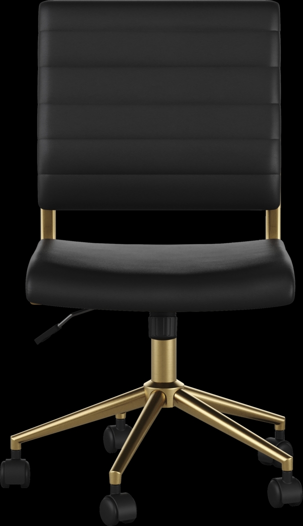 Zubicek Black Office Chair - Thumbnail - Image 6