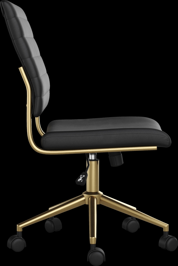 Zubicek Black Office Chair - Thumbnail - Image 7