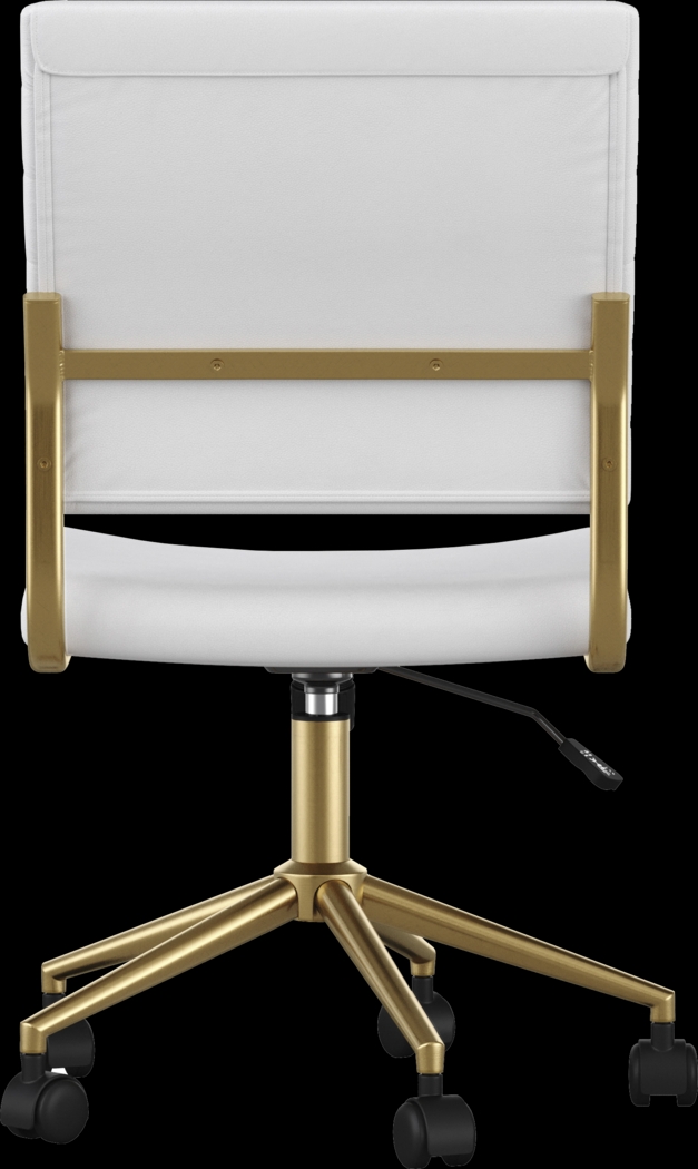 Zubicek White Office Chair - Thumbnail - Image 8