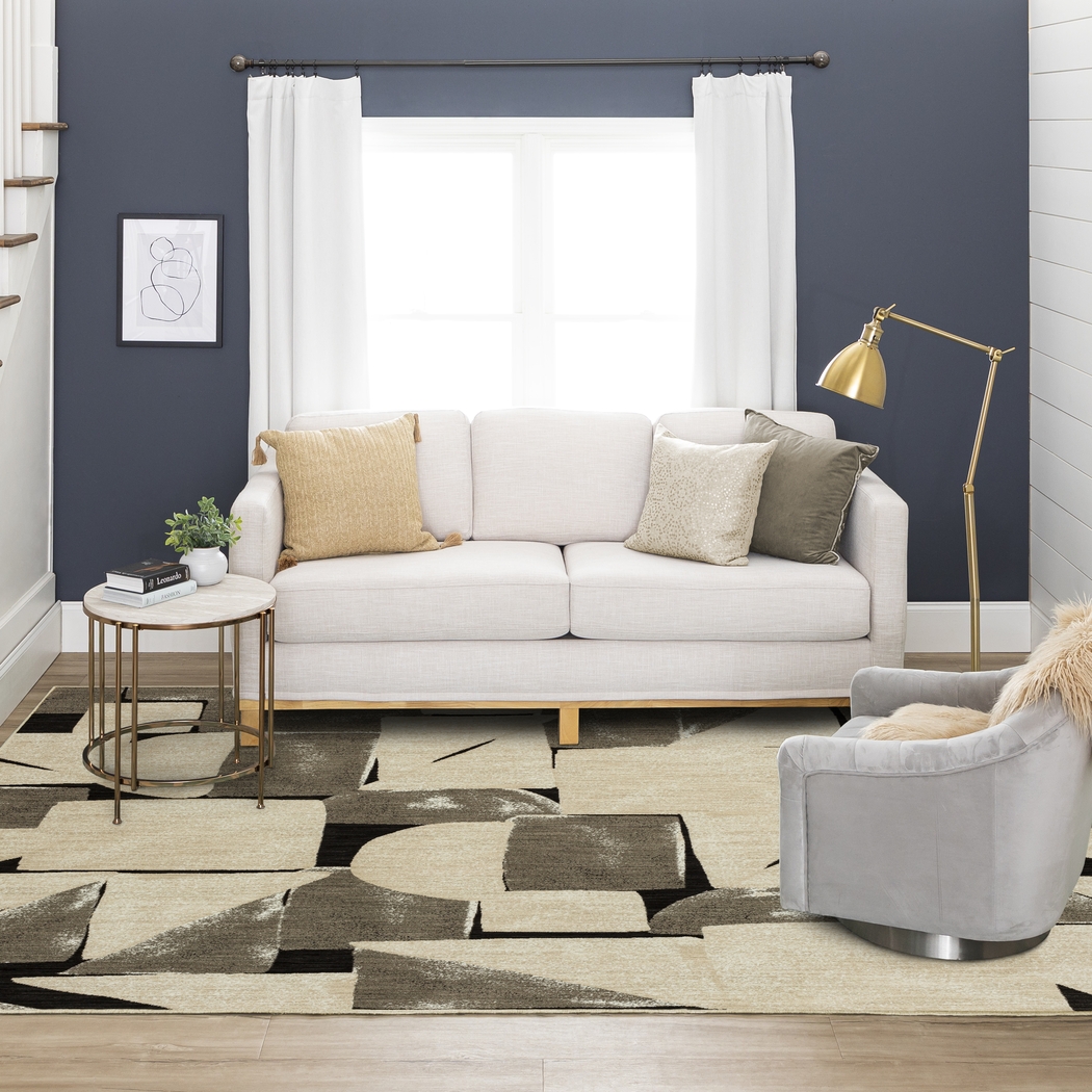 Stacy Garcia Zuhu Gray 8' x 11' Rug - Thumbnail - Image 2