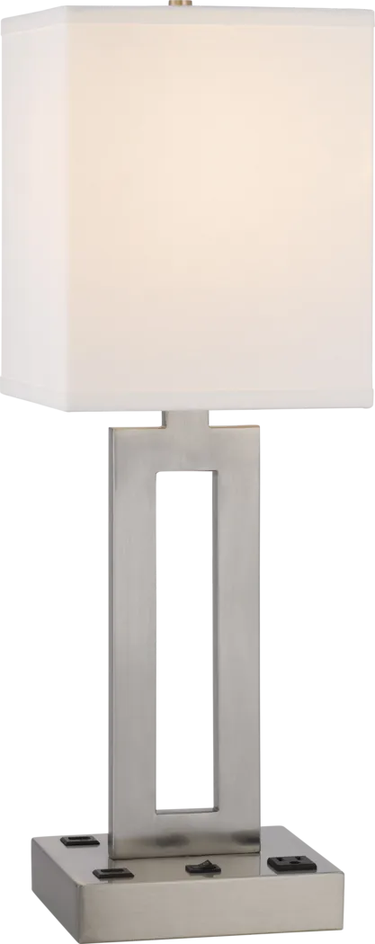 Zuill Post Silver Lamp - Thumbnail - Image 2