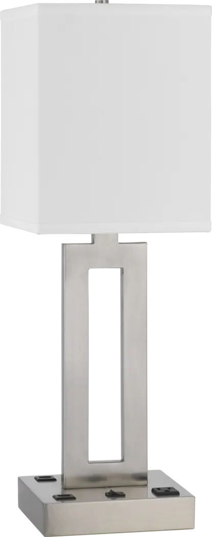 Zuill Post Silver Lamp - Thumbnail - Image 1