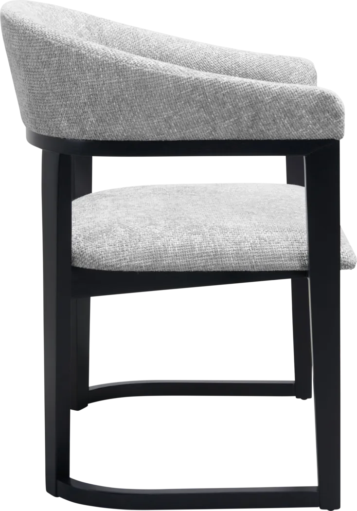 Zulay Gray Dining Chair - Thumbnail - Image 4