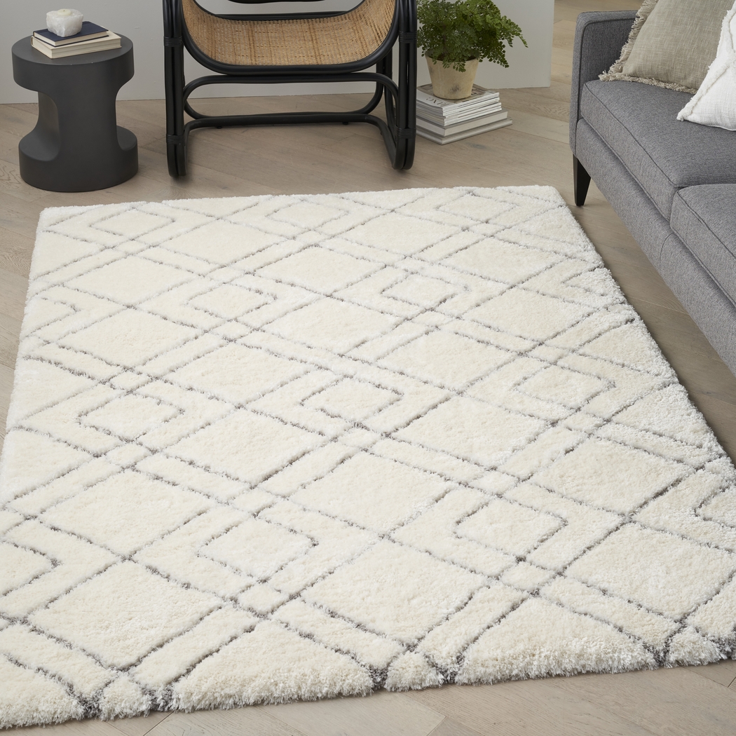 Zulea Ivory 5'3 x 7'3 Rug - Thumbnail - Image 6