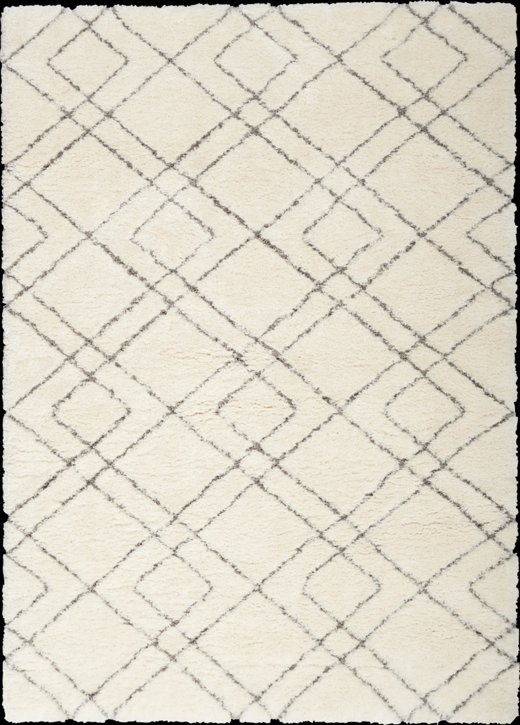 Zulea Ivory 5'3 x 7'3 Rug - Thumbnail - Image 1