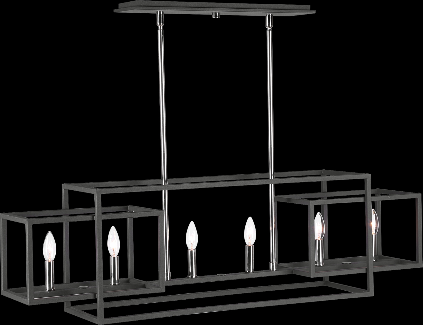Zuleta Creek Black Chandelier - Thumbnail - Image 1