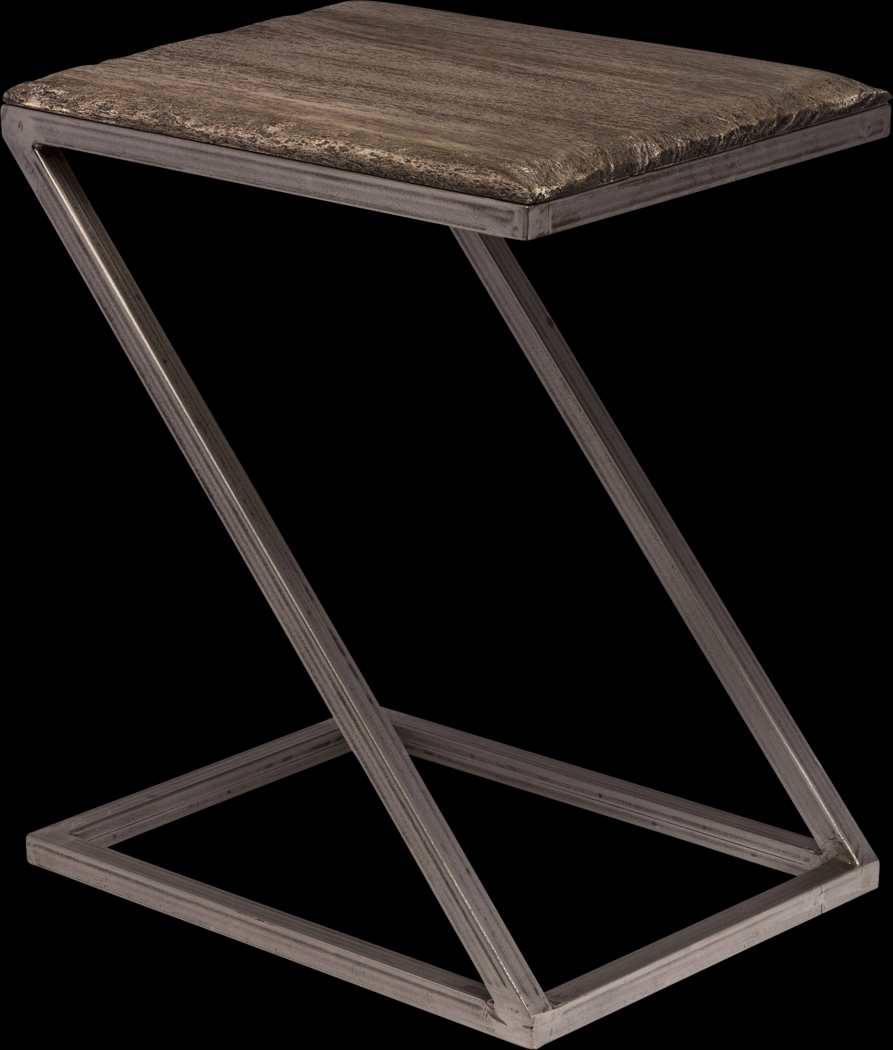 Zumar Charcoal Accent Table - Thumbnail - Image 1
