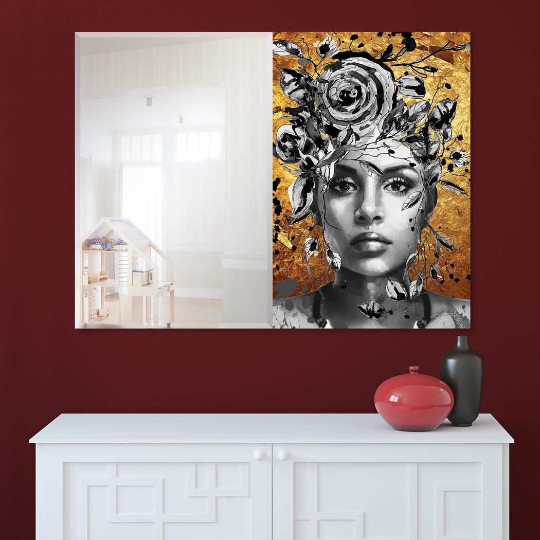 Zurielle Gray Mirror - Thumbnail - Image 5