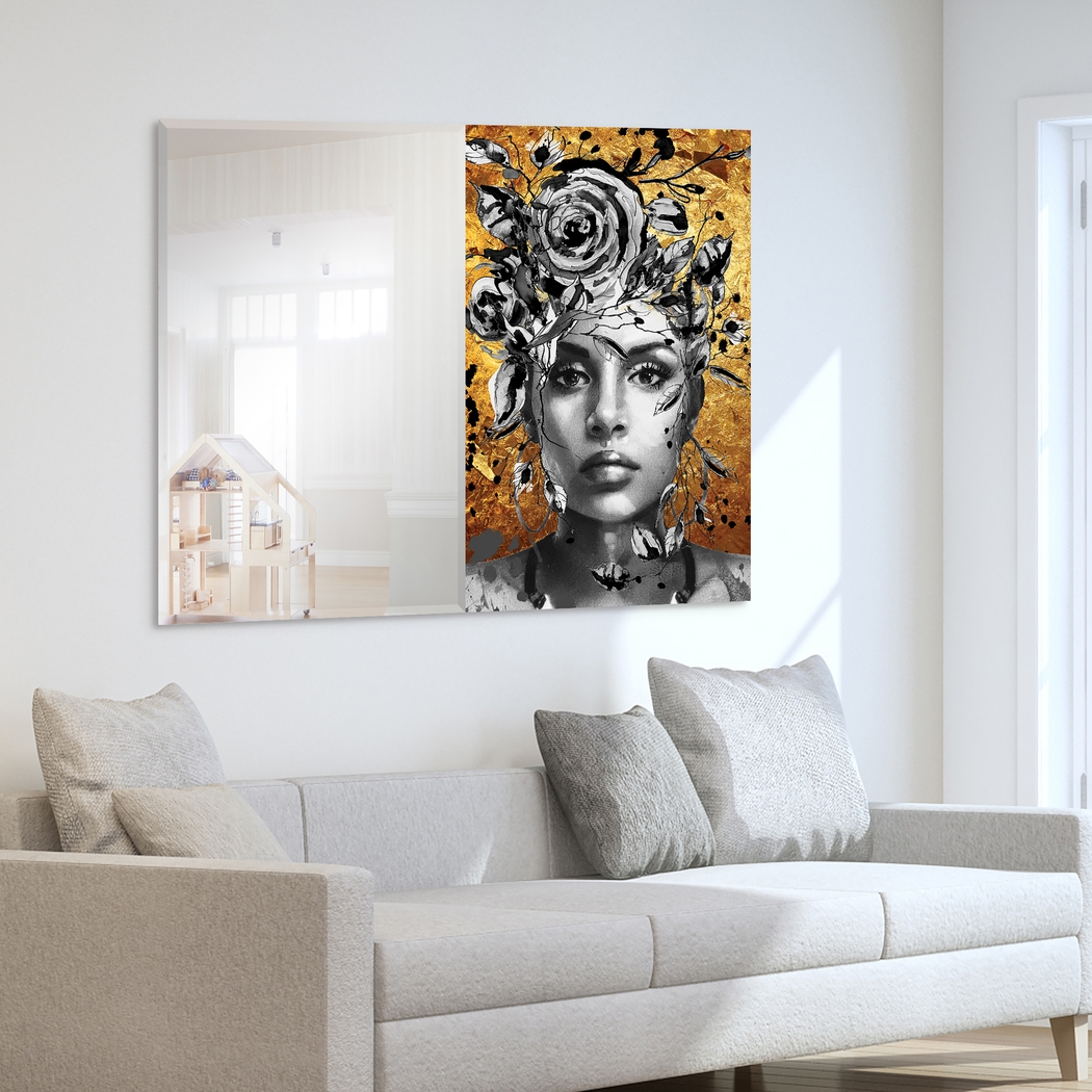 Zurielle Gray Mirror - Thumbnail - Image 6