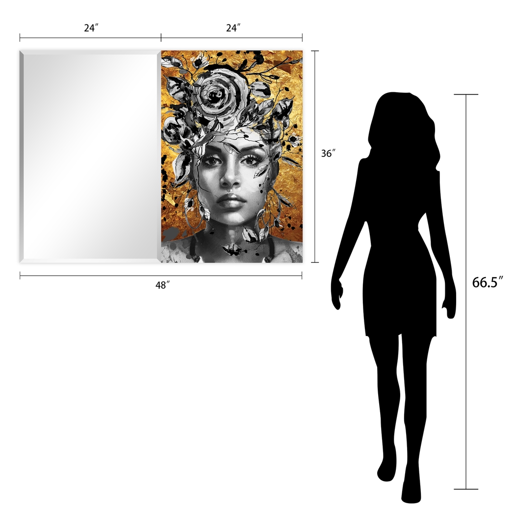 Zurielle Gray Mirror - Thumbnail - Image 8