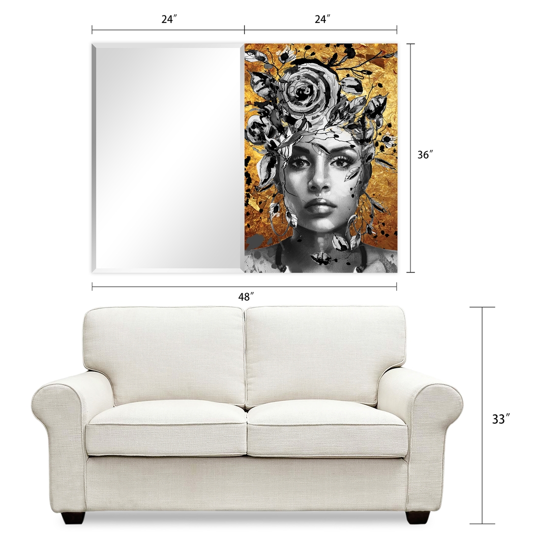 Zurielle Gray Mirror - Thumbnail - Image 7