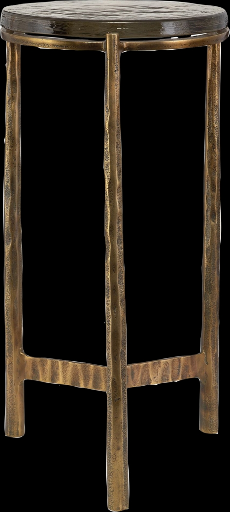 Zuro Brass Accent Table - Thumbnail - Image 4