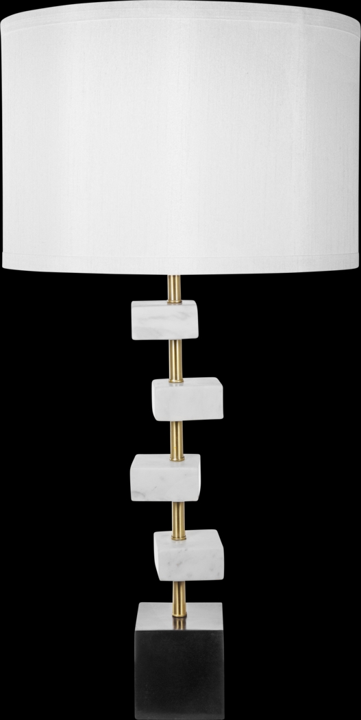 Zurraquin Avenue White Lamp - Thumbnail - Image 1