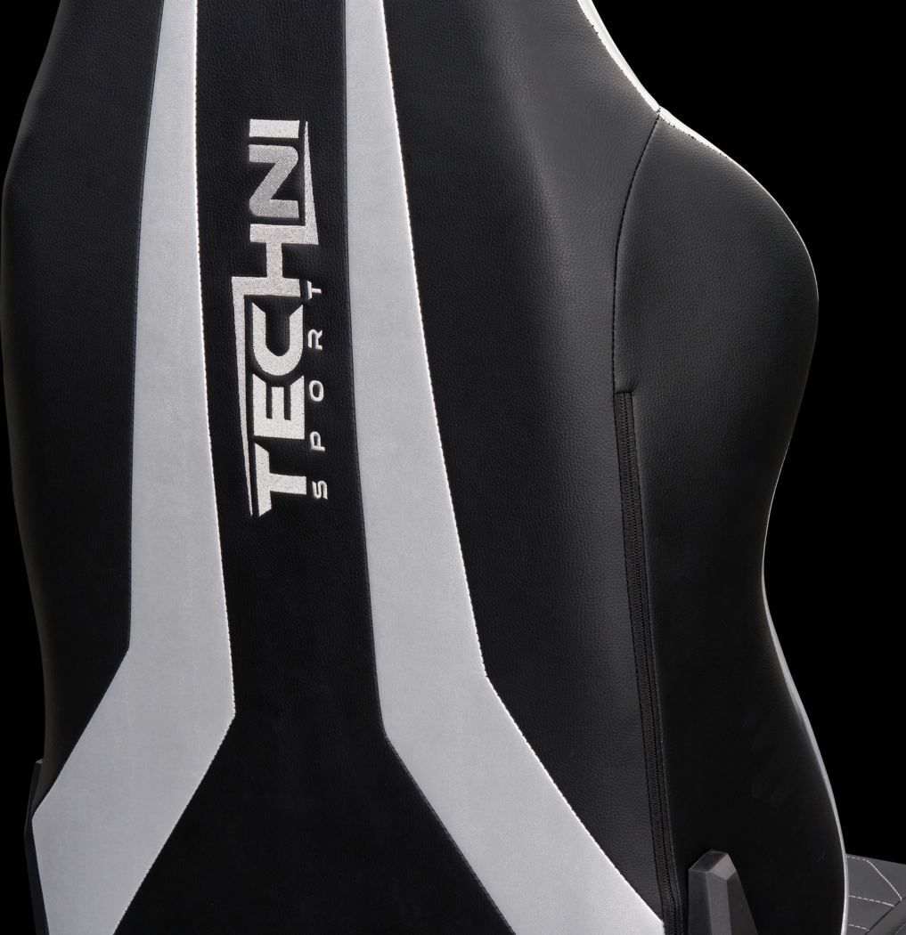 Zursa Black/Silver Gaming Chair - Thumbnail - Image 17