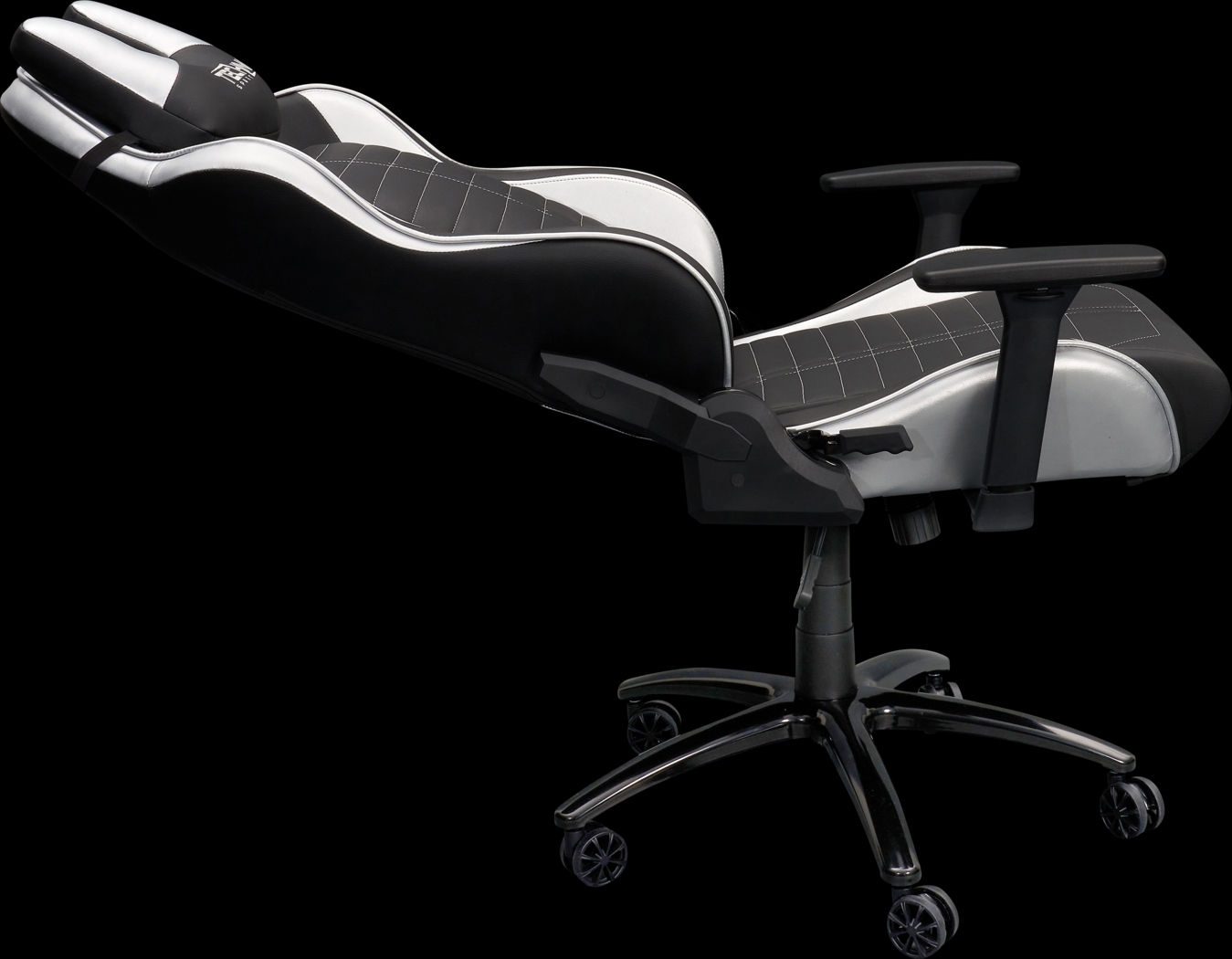 Zursa Black/Silver Gaming Chair - Thumbnail - Image 7