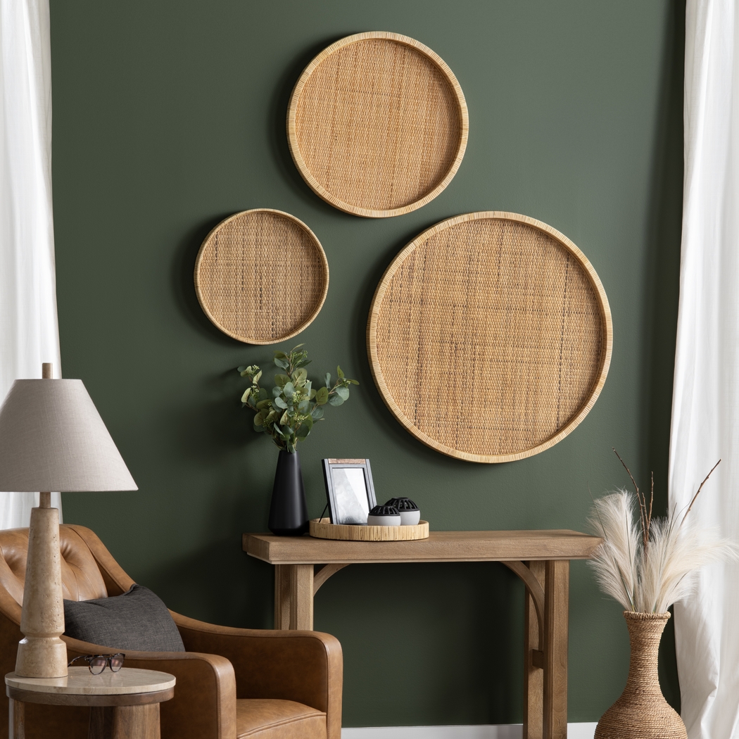 Zwolle Brown Wall Decor, Set of 4 - Thumbnail - Image 2