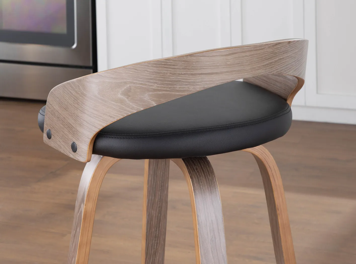 Zykan I Black Barstool, Set of 2 - Thumbnail - Image 4