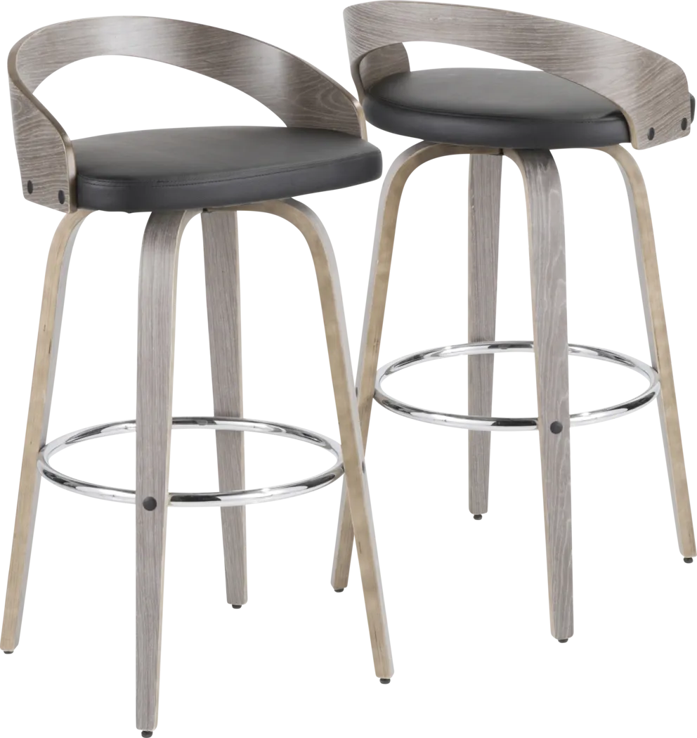 Zykan I Black Barstool, Set of 2 - Thumbnail - Image 7