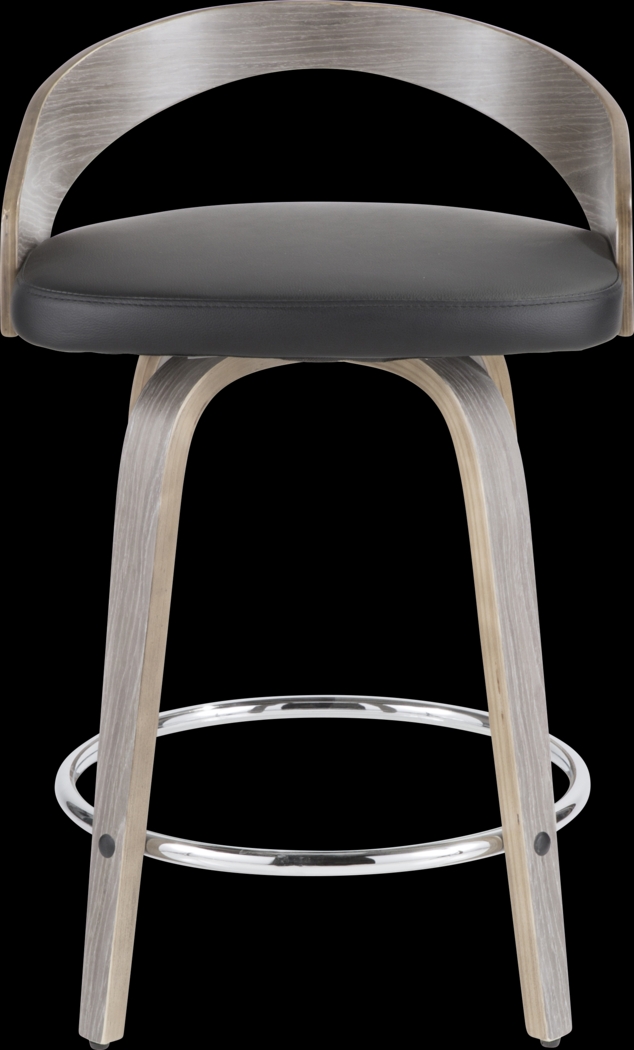 Zykan I Black Counter Height Stool, Set of 2 - Thumbnail - Image 11