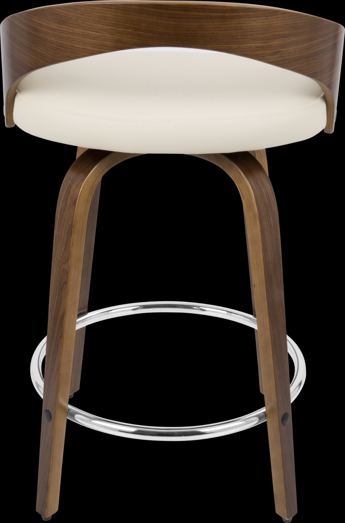 Zykan II Cream Counter Height Stool, Set of 2 - Thumbnail - Image 8